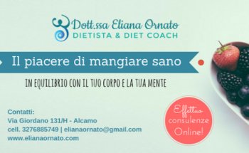Dott.ssa Eliana Ornato - Dietista Nutrizionista