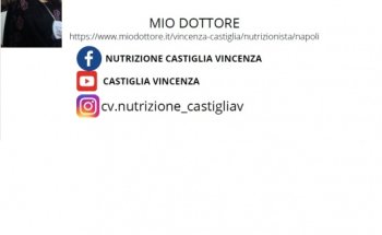 Dott.ssa Vincenza Castiglia, Nutrizionista