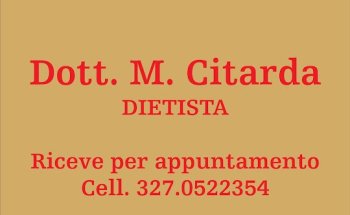 Dottor Citarda Matteo Dietista