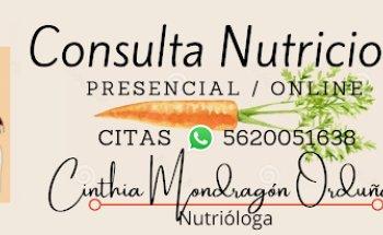 Nutrióloga Cinthia Mondragón