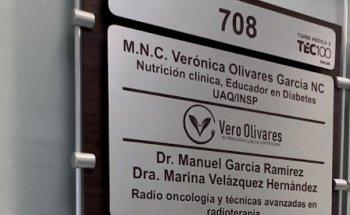 Mtra. Veronica Olivares García, Nutricionista