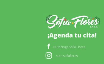 Nutrióloga Sofía Flores