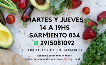 Nutricionista - Lic. Marcela Lopez Ali