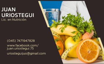 Nutriólogo Juan Uriostegui