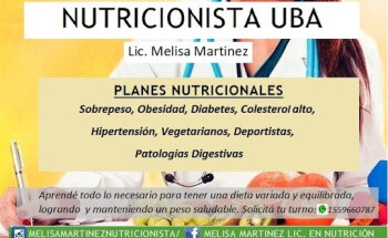 Nutricionista Melisa Martinez