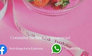 Nutrióloga Karla Espinosa