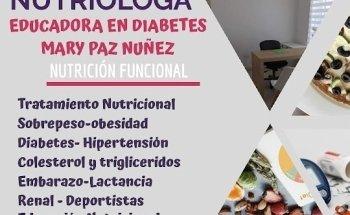 Nutrióloga y Educadora en Diabetes Mary Paz Nuñez