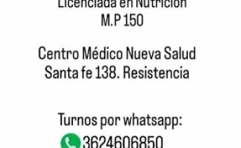 Licenciada en Nutrición Belén Krebs