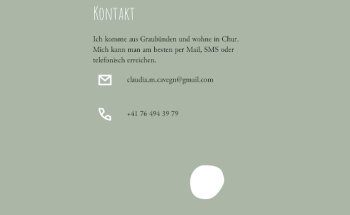 Ernährungsberatung Claudia Cavegn