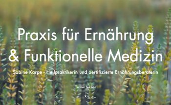 Naturheilpraxis für Ernährung und funktionelle Medizin