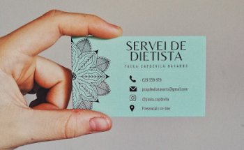 DIETISTA - PAULA CAPDEVILA NAVARRO