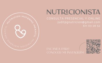 Judit Pérez | Nutrición Materno Infantil