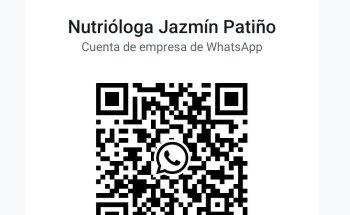 Nutrióloga Jazmín Patiño
