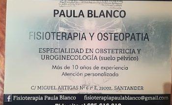 Fisioterapia y Osteopatia Paula Blanco