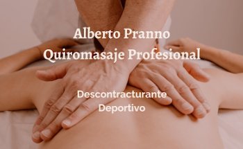 Alberto Pranno Quiromasaje Profesional
