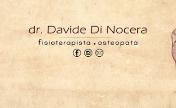 Fisioterapista Osteopata Posturologo - Dott. Davide Di Nocera