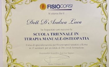 Dott. Luca D’Andrea Fisioterapista-Osteopata