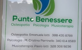 Punto Benessere. Osteopatia - Psicologia - Musicoterapia.