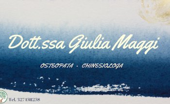 Osteopata - Dott.ssa Giulia Maggi