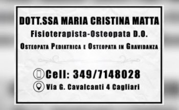 Osteopata- Fisioterapista Dott.ssa Maria Cristina Matta
