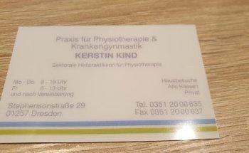 Praxis für Physiotherapie Kerstin Kind
