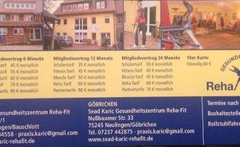 Sead Karic Gesundheitszentrum Reha-fit