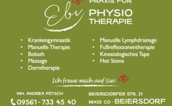 Ebi Praxis für Physiotherapie Beiersdorf Andrea Pötsch
