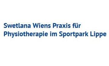 Physiotherapie im Sportpark Lippe Swetlana Wiens