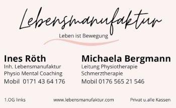 Lebensmanufaktur Physiotherapie Schmerztherapie Heilpraktik