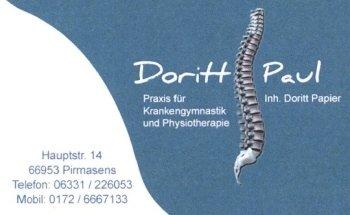 Doritt Paul - Praxis für Physiotherapie
