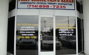 First Choice Pain and Rehab Center