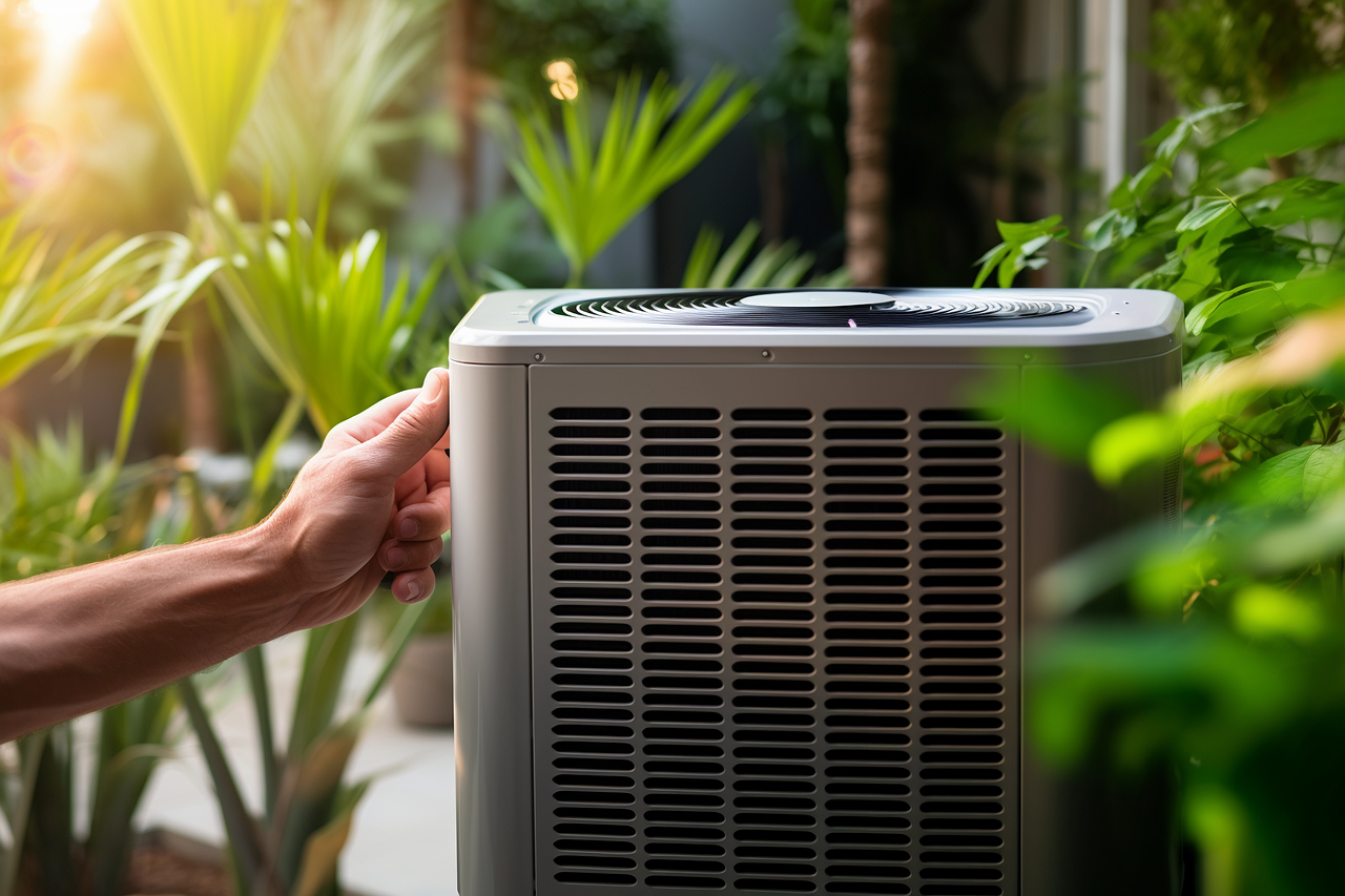 En esta fotografía, podemos ver un sistema de climatización