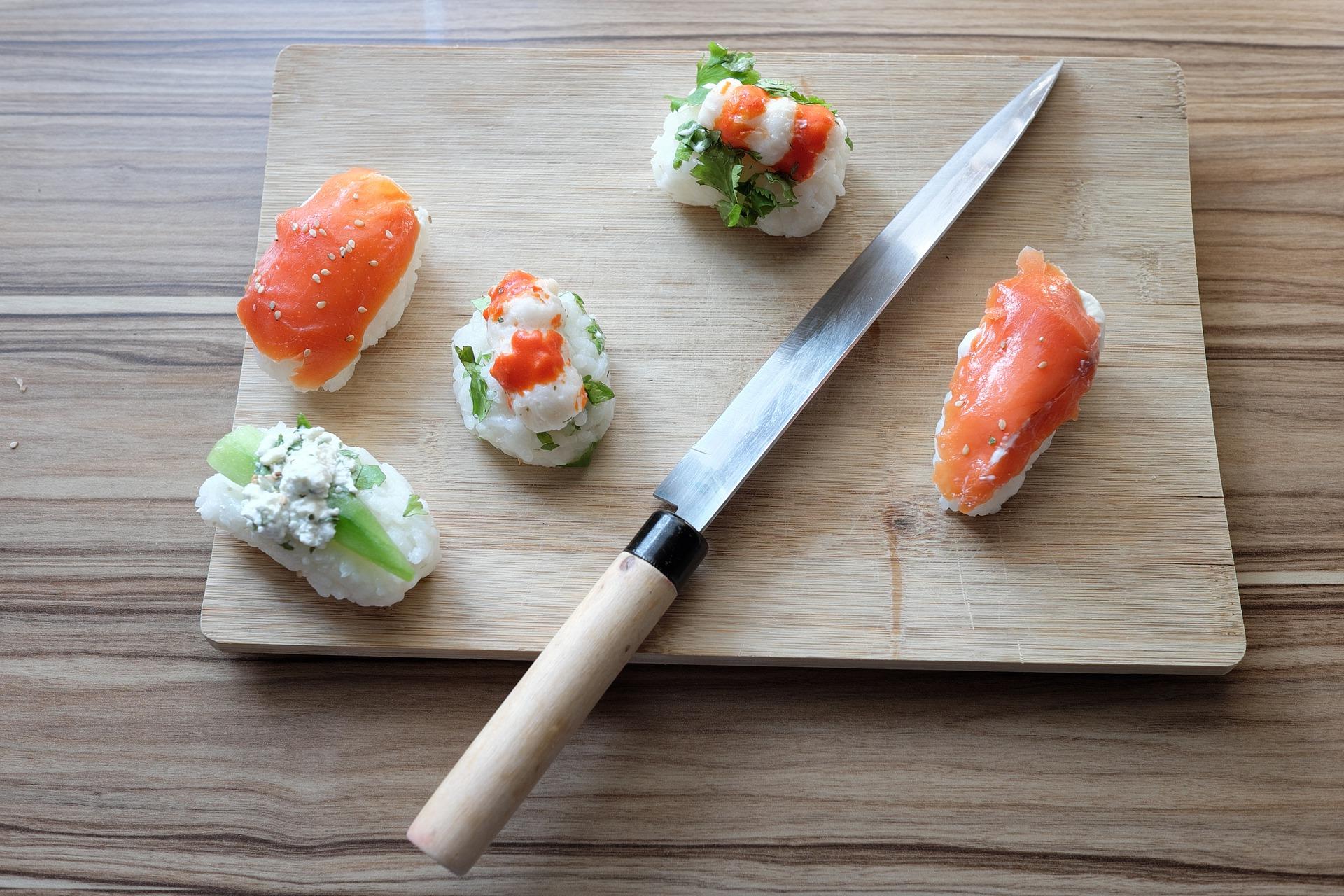 Cuchillos japoneses para sushi ¿Cuáles son los mejores?