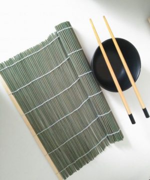 esterilla para enrollar sushi