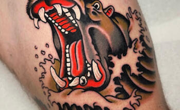 Royal Blue Tattoo