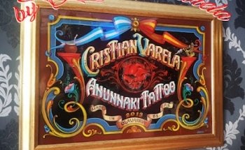 Anunnaki Tattoo by Cristian Varela