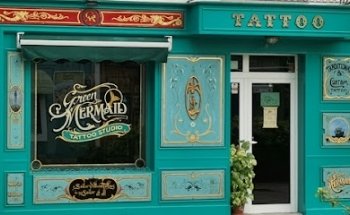 Green Mermaid Tattoo, Tattoos Tatuajes en Palma de Mallorca