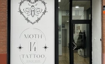 Moth 14 tattoo