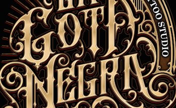 La gota negra tattoo