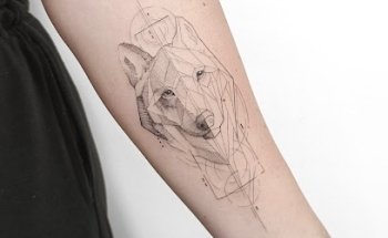 Euphorbia art tattoo