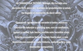 Tarantula Tattoo Tatuaje y Piercing Malaga