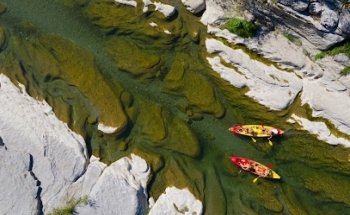 Canoe 34: Suspension Bridge The canoe