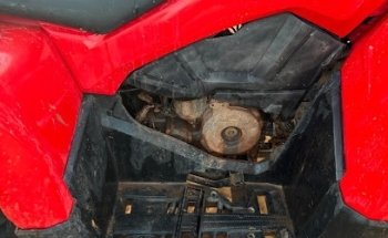 Terra molhada quadriciclo