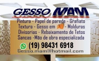 drywall, Gesso, Molduras, Marcos