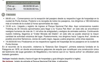 Turismo Agency Patagonia Chile.