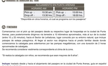 Turismo Agency Patagonia Chile.