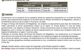 Turismo Agency Patagonia Chile.