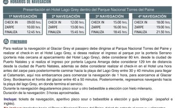 Turismo Agency Patagonia Chile.