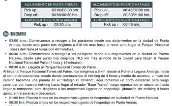 Turismo Agency Patagonia Chile.