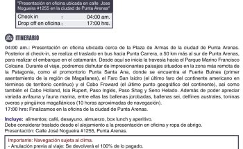 Turismo Agency Patagonia Chile.